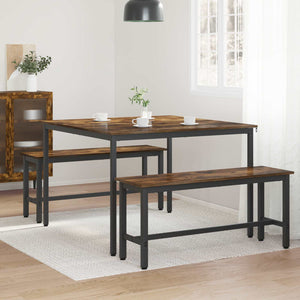 Τραπεζαρίες 110 x 110 x 75 cm Επεξεργασμένο Ξύλο Ορθογώνιος