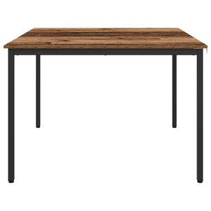 Τραπεζαρίες 110 x 110 x 75 cm Επεξεργασμένο Ξύλο Ξύλο δρυός