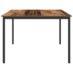 Τραπεζαρίες 110 x 110 x 75 cm Επεξεργασμένο Ξύλο Ξύλο δρυός