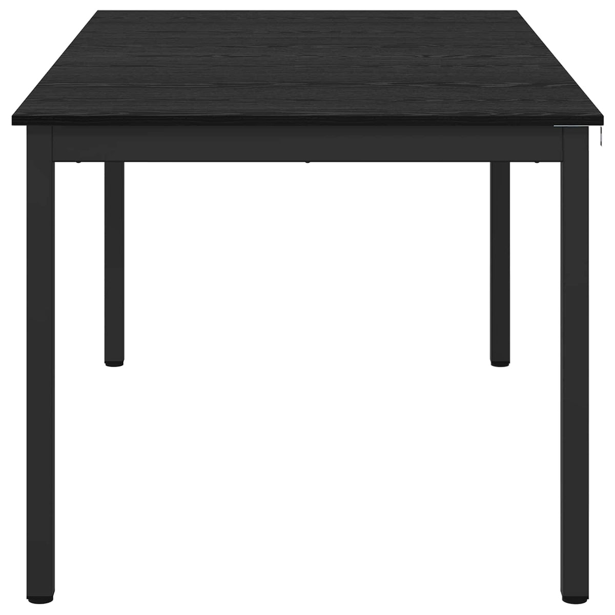 Τραπεζαρίες 150 x 90 x 75 cm Επεξεργασμένο Ξύλο Μαύρη Δρυς - Pakobazaar