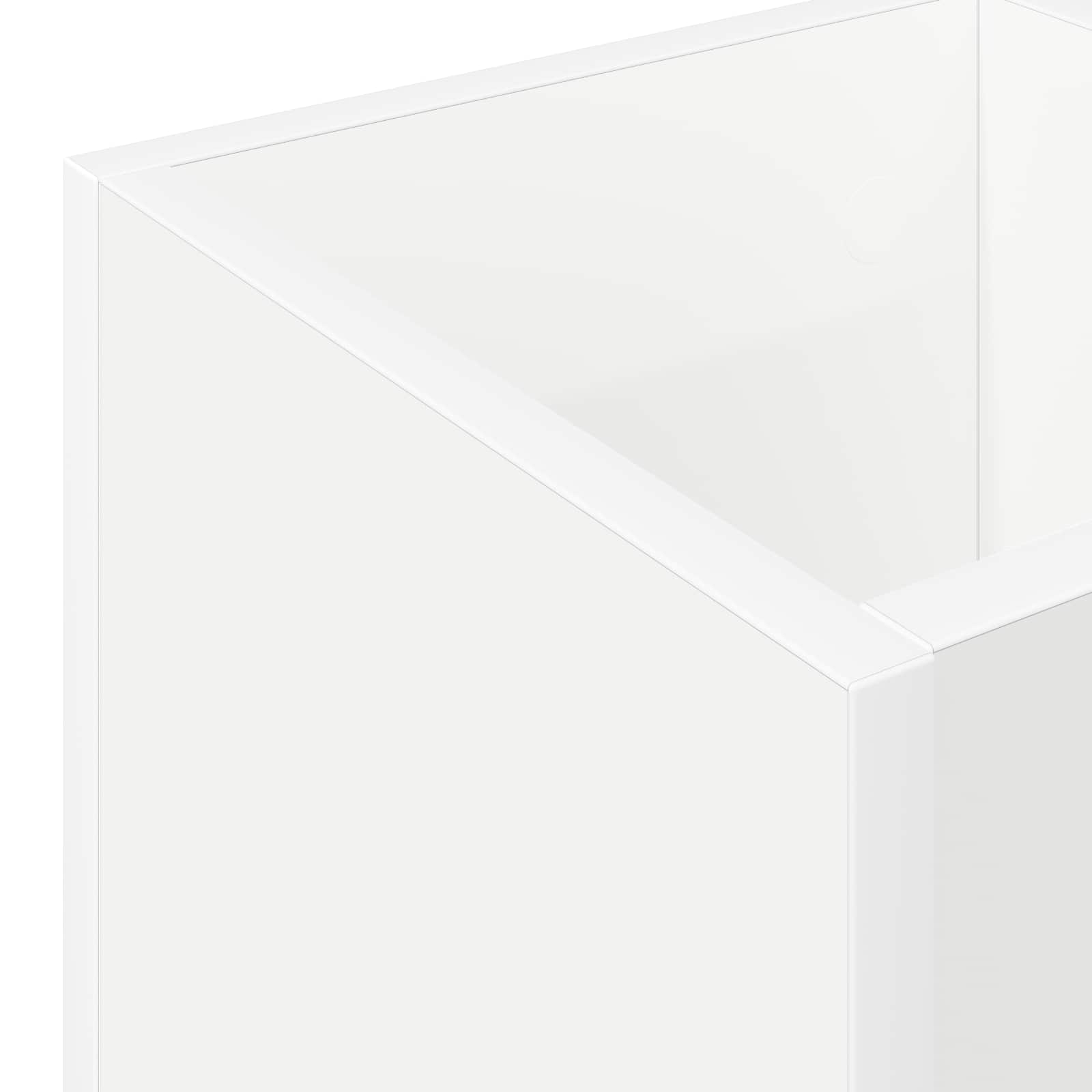 Σχέδιο & βάση αποθήκευσης Λευκό 25 x 24,5 x 64 εκ. - Pakobazaar