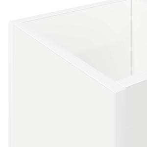 Σχέδιο & βάση αποθήκευσης Λευκό 25 x 24,5 x 64 εκ. - Pakobazaar