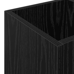 Σχέδιο & βάση αποθήκευσης Μαύρη Οξυά 25 x 24,5 x 64 εκ. - Pakobazaar