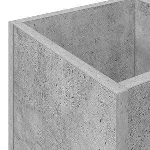 Σχέδιο & βάση αποθήκευσης Σκυρόδεμα Γκρι 25 x 24,5 x 64 εκ. - Pakobazaar