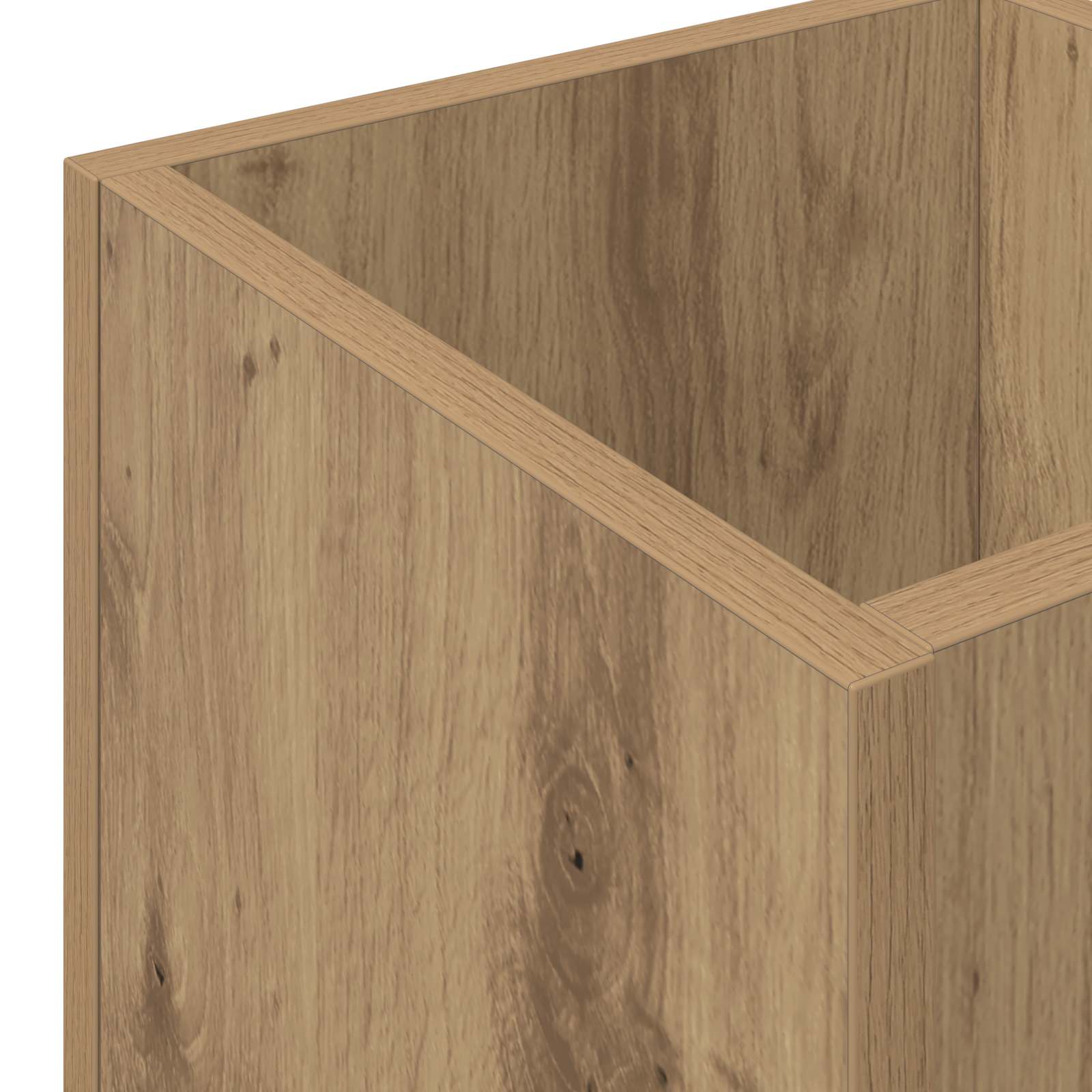 Σχέδιο & βάση αποθήκευσης Artisan Oak 25 x 24,5 x 64 εκ. - Pakobazaar