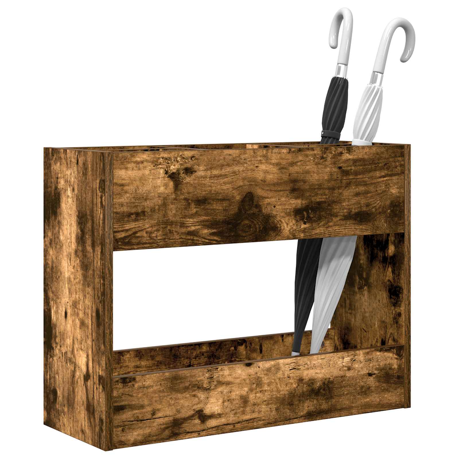 Σχέδιο & βάση αποθήκευσης Καπνιστό Δρύς 65 x 24 x 50 εκ