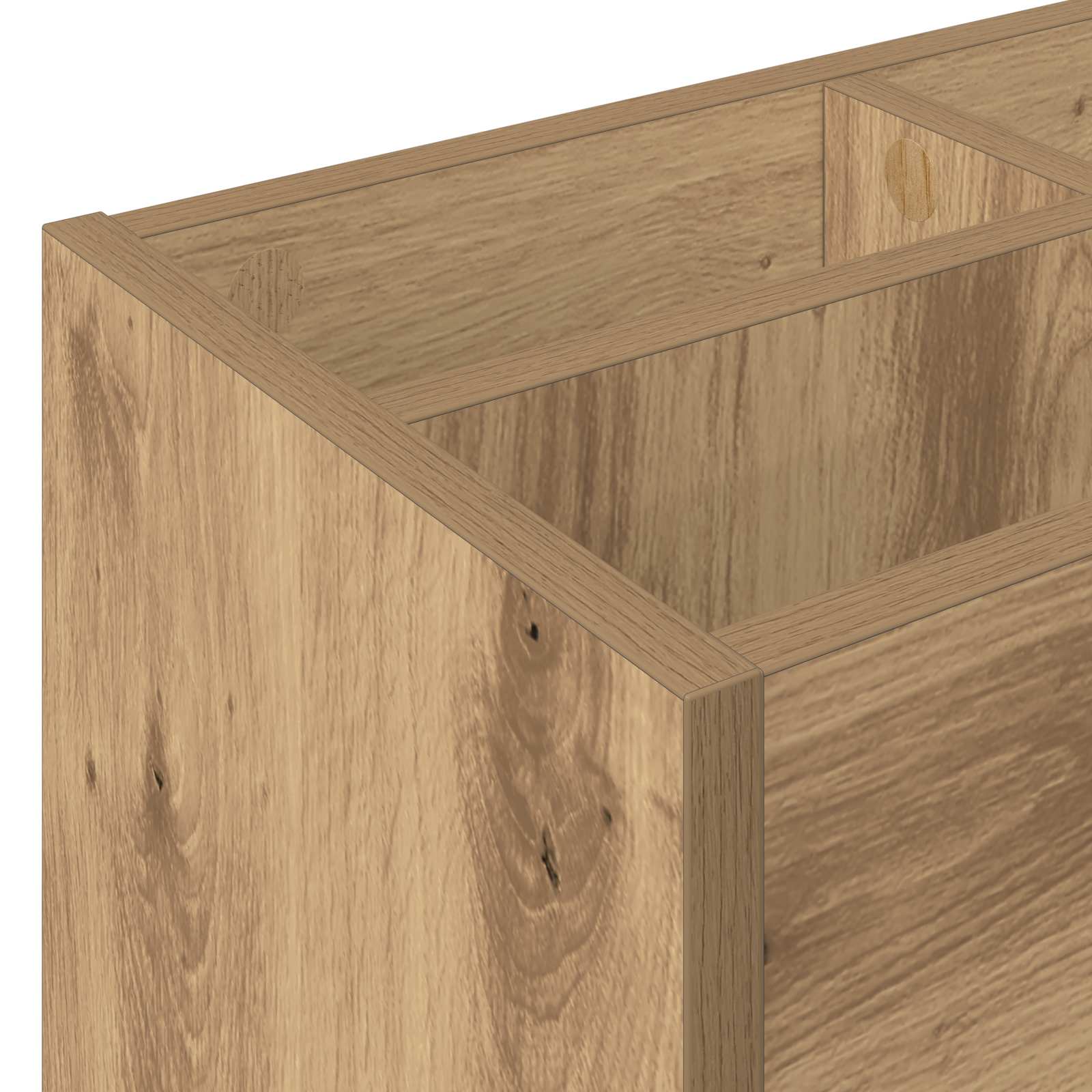 Σχέδιο & βάση αποθήκευσης Artisan Oak 65 x 24 x 50 εκ