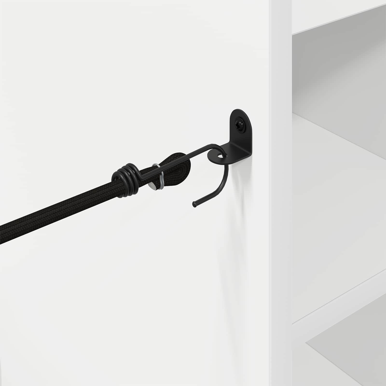 Ντουλάπι Γκολφ με τροχούς Μονόχρωμο Λευκό 65 x 45 x 98 εκ - Pakobazaar