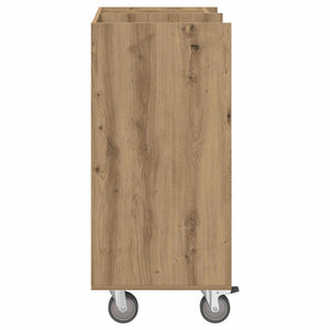 Ντουλάπι Γκολφ με τροχούς Μονόχρωμο Artisan Oak 65 x 45 x 98 εκ