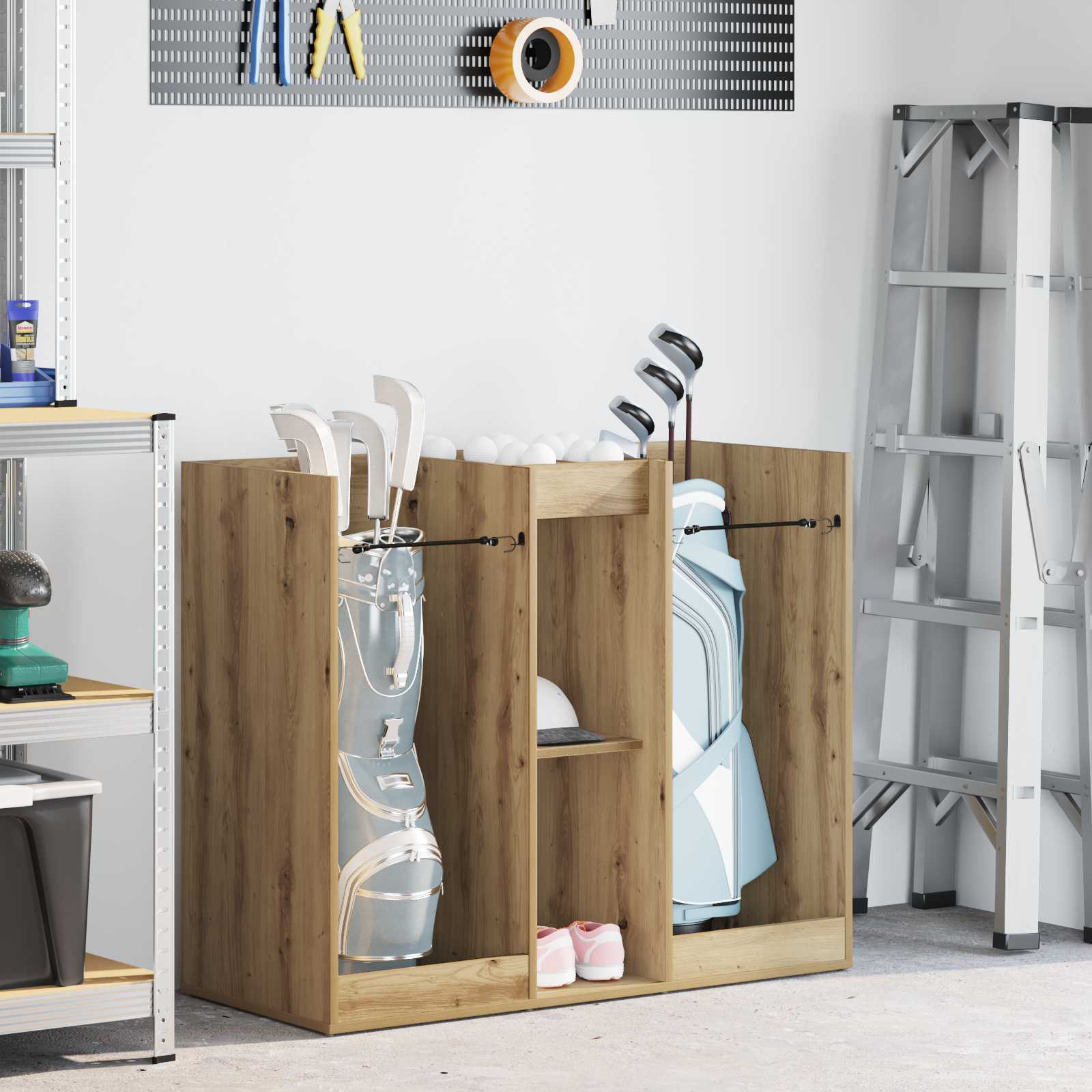 Ντουλάπι Γκολφ Μονόχρωμο Artisan Oak 102 x 45 x 85,5 εκ