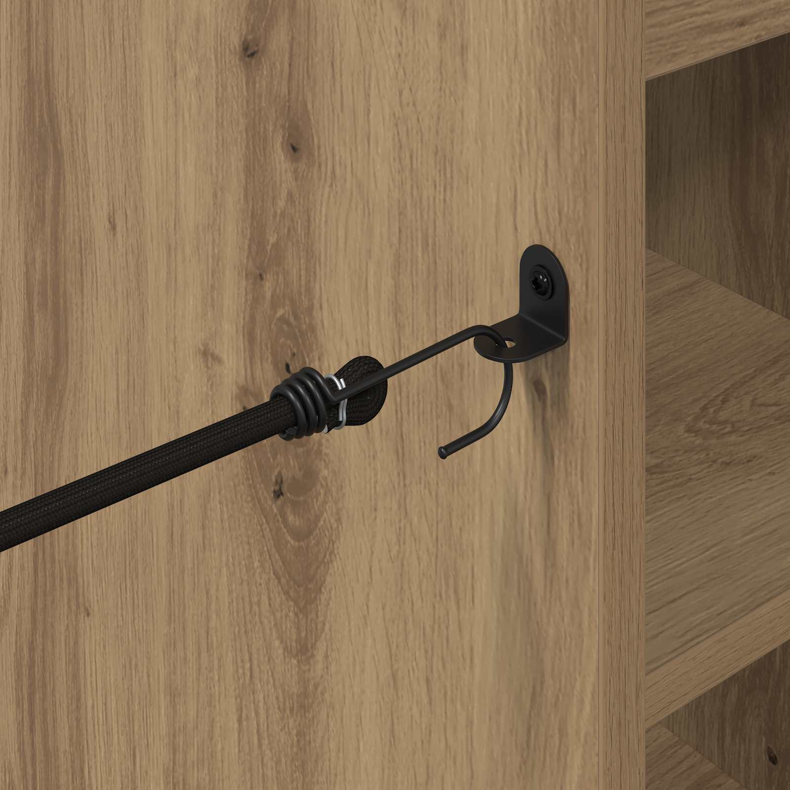 Ντουλάπι Γκολφ με τροχούς Μονόχρωμο Artisan Oak 90 x 45 x 98 εκ - Pakobazaar