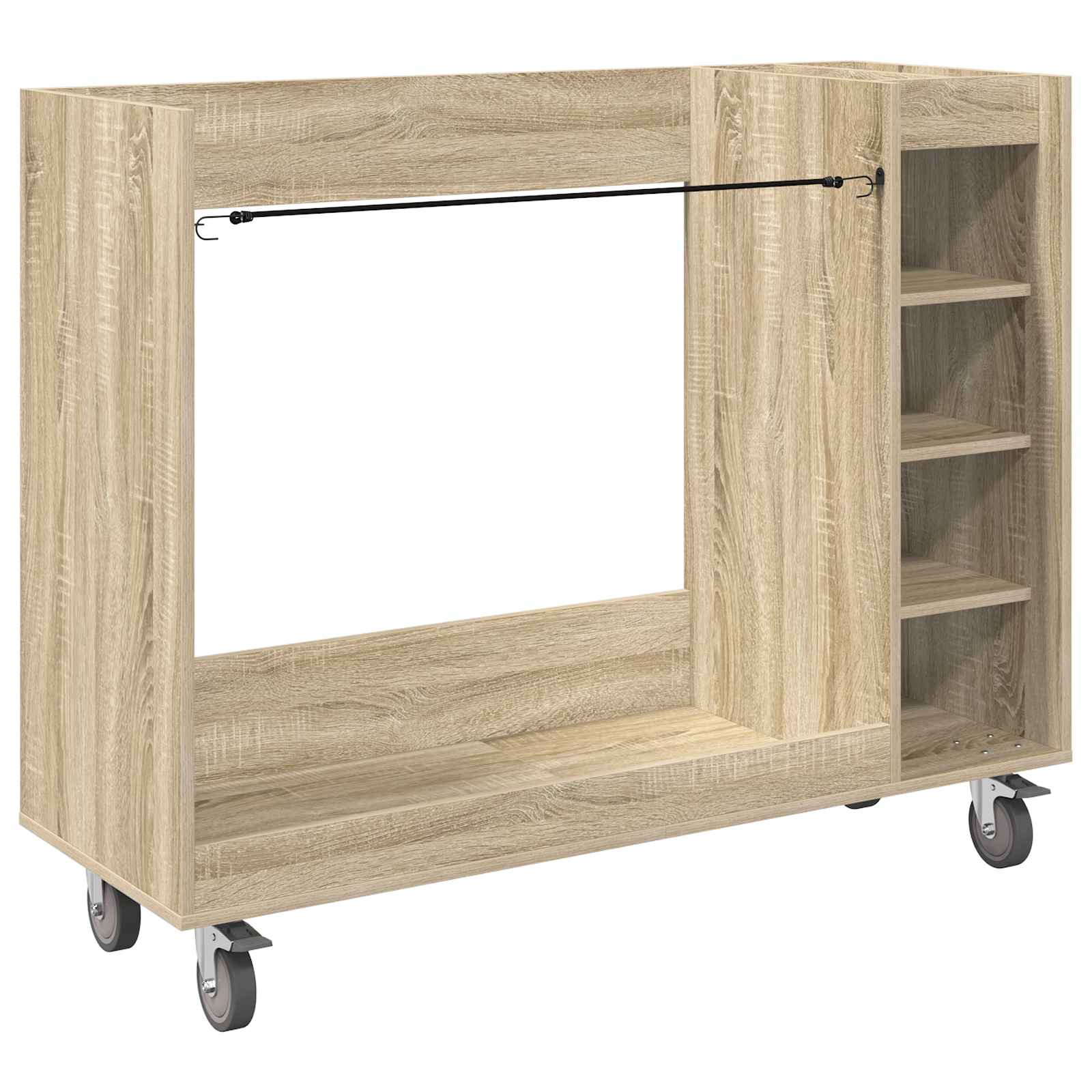 Ντουλάπι Γκολφ με τροχούς Δρύς Sonoma 120 x 45 x 98 εκ