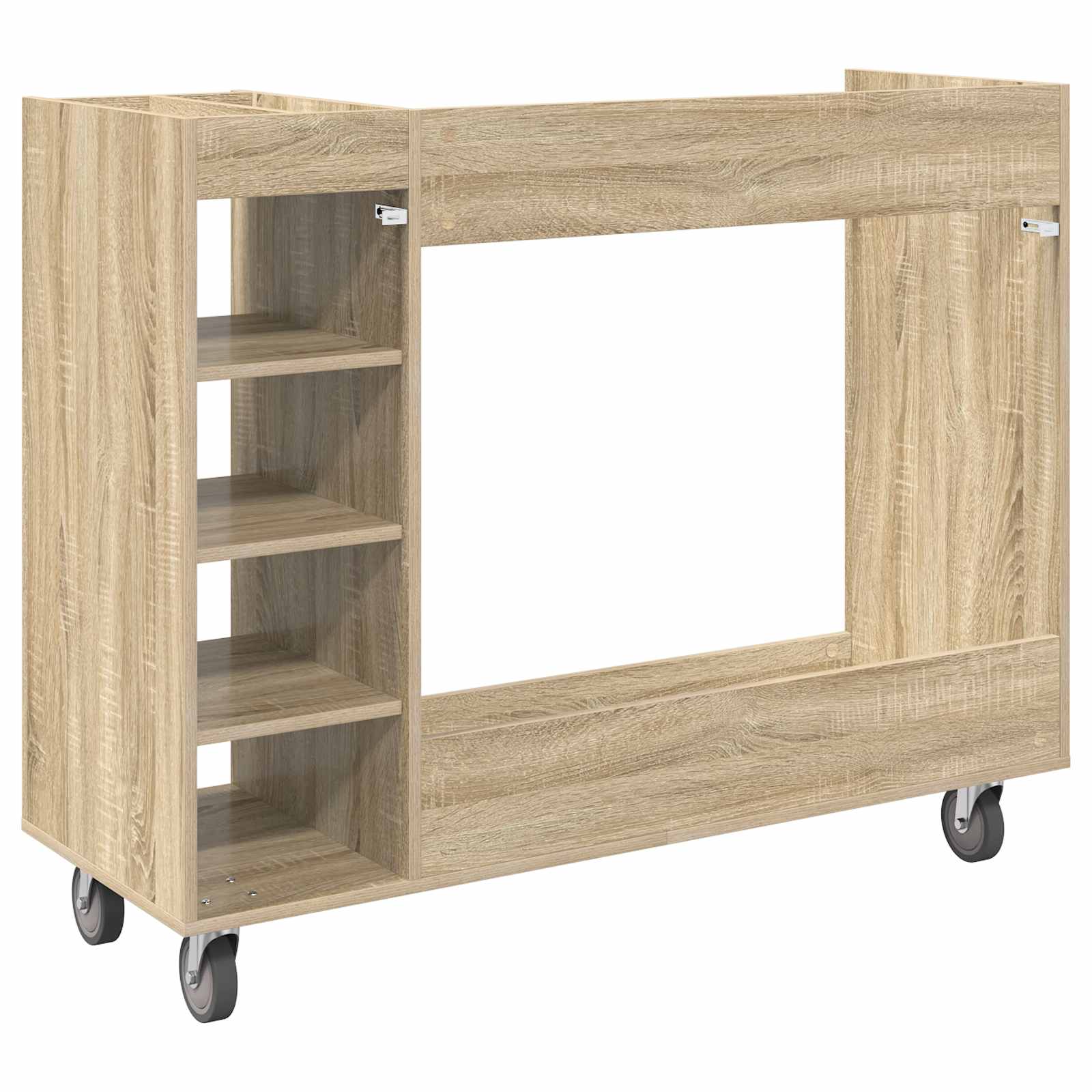 Ντουλάπι Γκολφ με τροχούς Δρύς Sonoma 120 x 45 x 98 εκ