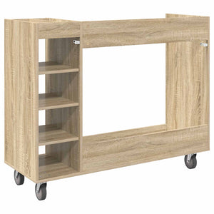 Ντουλάπι Γκολφ με τροχούς Sonoma Δρυς 120 x 45 x 98 εκ