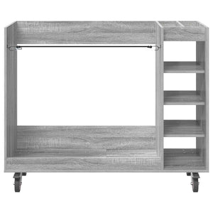 Ντουλάπι Γκολφ με τροχούς Γκρίζο Σονομα 120 x 45 x 98 εκ