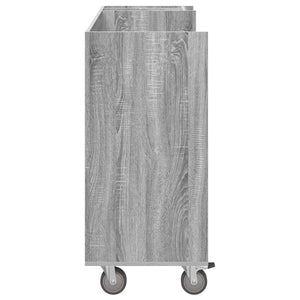 Ντουλάπι Γκολφ με τροχούς Γκρίζο Σονομα 120 x 45 x 98 εκ