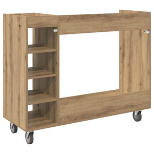 Ντουλάπι Γκολφ με τροχούς Artisan Oak 120 x 45 x 98 εκ - Pakobazaar