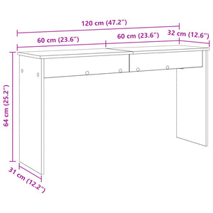 Βάση Πληκτρολογίου Δρύς Sonoma 120 x 32 x 64 εκ
