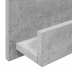 Ράφι Περιοδικών με ράφι Σκυρόδεμα Γκρι 43 x 11 x 102 εκ - Pakobazaar