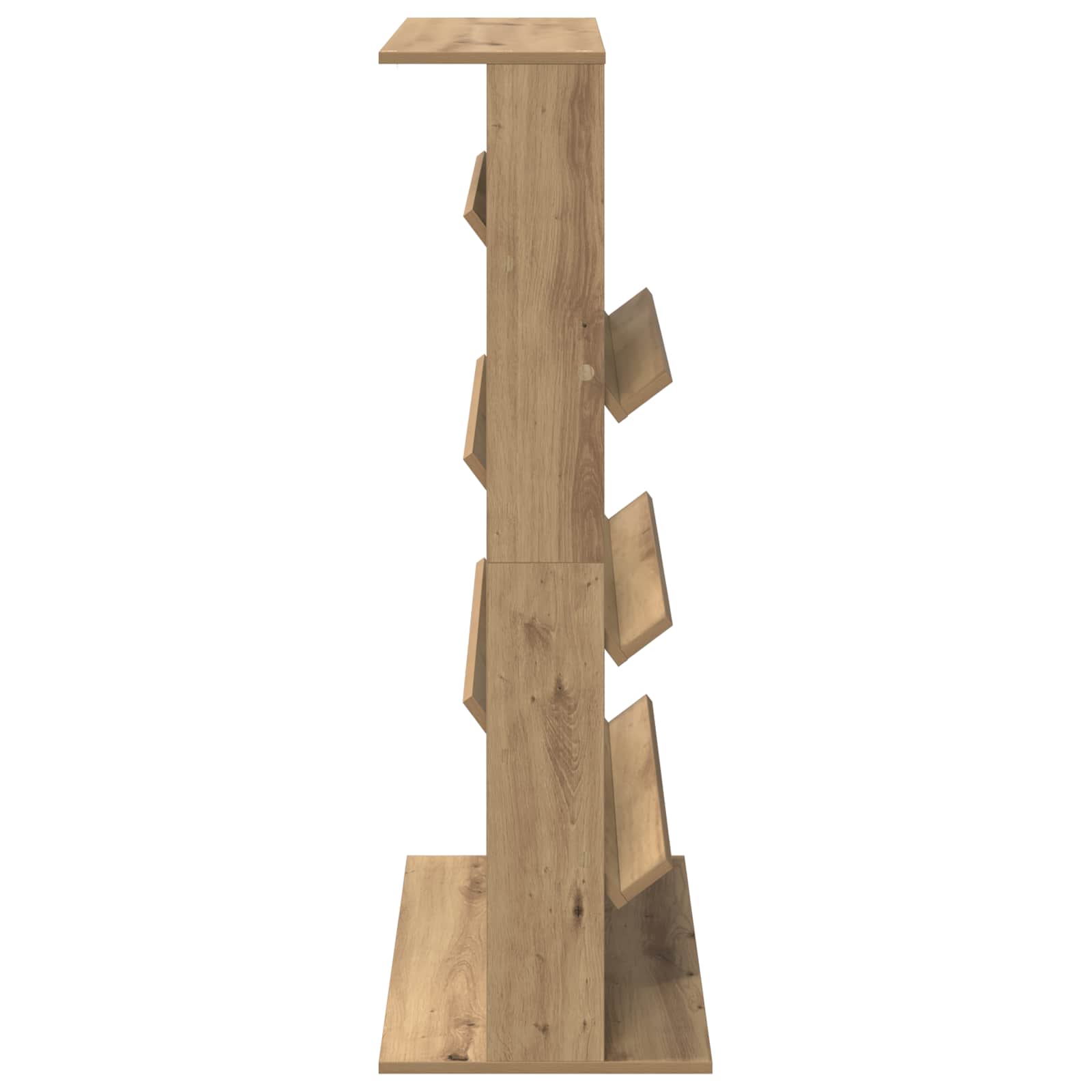 Ράφι Περιοδικών με ράφι Artisan Oak 70 x 41 x 126 εκ. - Pakobazaar