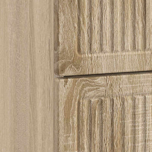 Κομοδίνο με συρτάρι 2 pcs Sonoma Δρυς 43 x 34,5 x 47,5 εκ - Pakobazaar