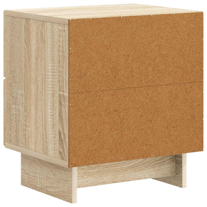 Κομοδίνο με συρτάρι 2 pcs Sonoma Δρυς 43 x 34,5 x 47,5 εκ - Pakobazaar