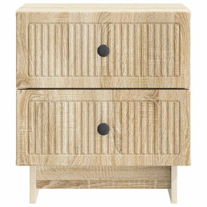 Κομοδίνο με συρτάρι 2 pcs Sonoma Δρυς 43 x 34,5 x 47,5 εκ - Pakobazaar