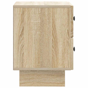 Κομοδίνο με συρτάρι 2 pcs Sonoma Δρυς 43 x 34,5 x 47,5 εκ - Pakobazaar