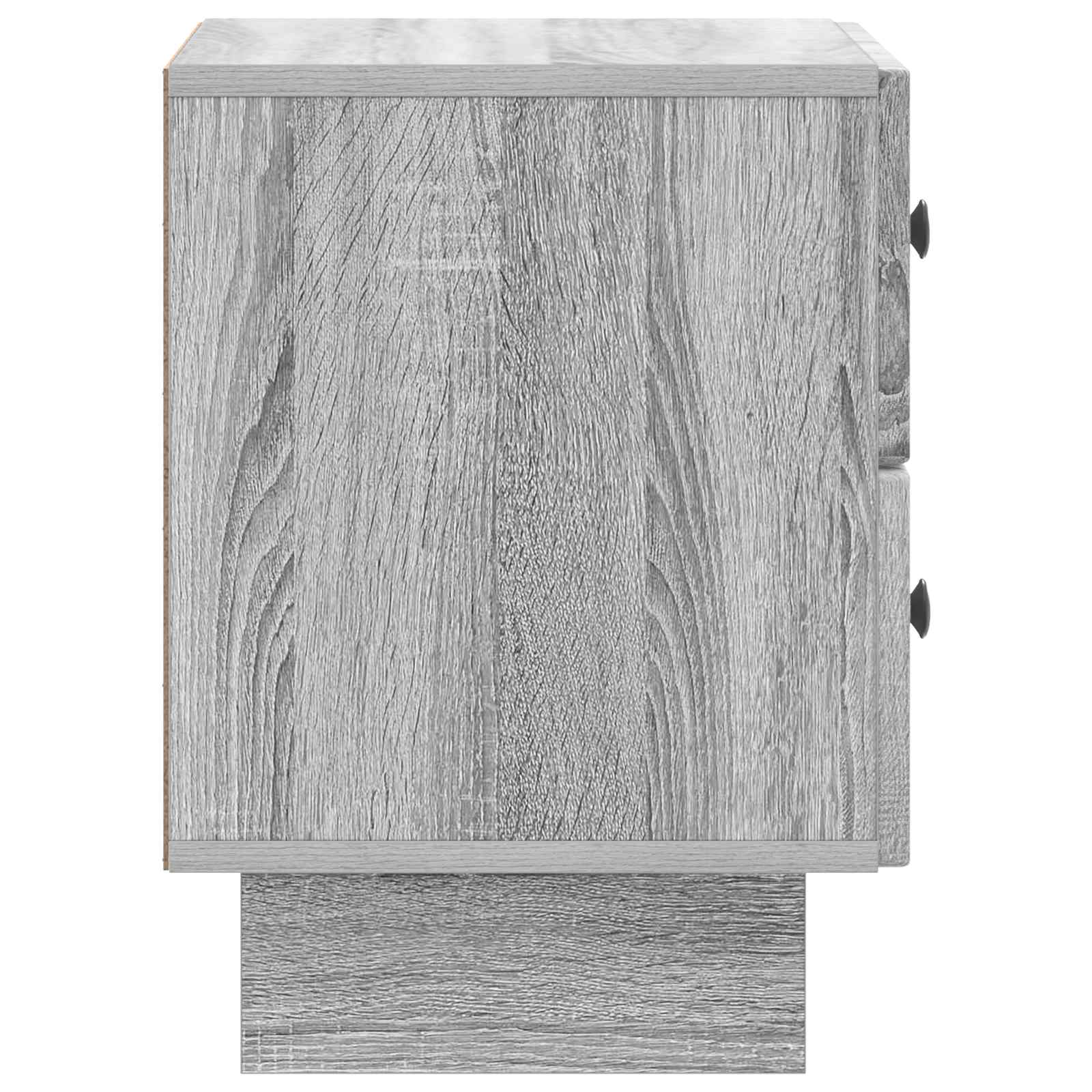 Κομοδίνο Γκρι Sonoma 43 x 34,5 x 47,5 εκ Επεξεργασμένο Ξύλο - Pakobazaar