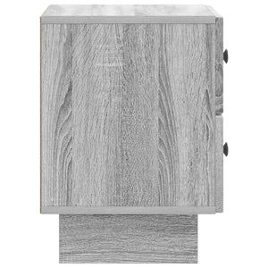 Κομοδίνο Γκρι Sonoma 43 x 34,5 x 47,5 εκ Επεξεργασμένο Ξύλο - Pakobazaar