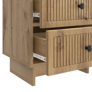 Κομοδίνο με συρτάρι 2 pcs Artisan Δρυς 43 x 34,5 x 47,5 εκ - Pakobazaar