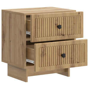 Κομοδίνο με συρτάρι 2 pcs Artisan Δρυς 43 x 34,5 x 47,5 εκ - Pakobazaar