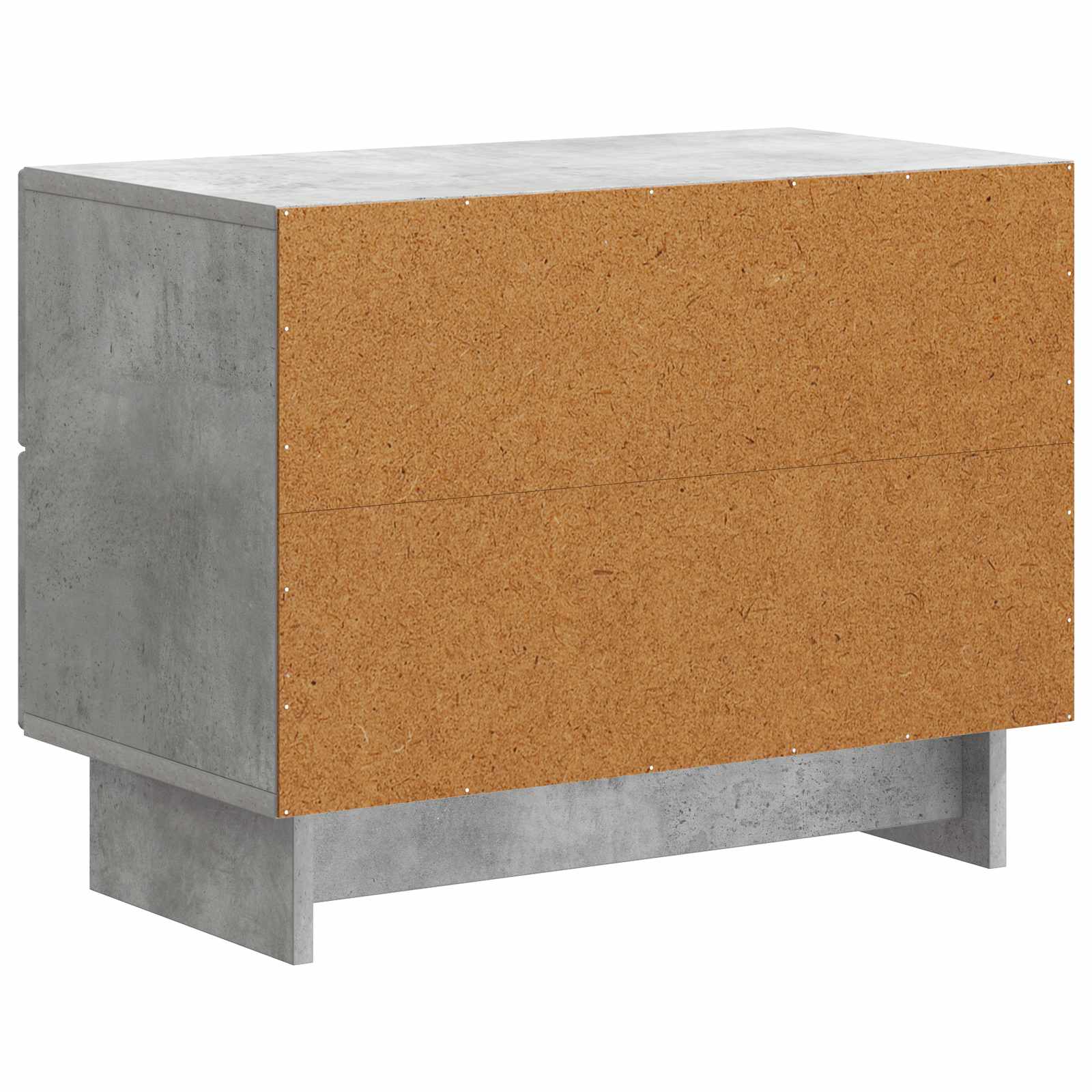 Κομοδίνο με συρτάρι Γκρι Σκυροδέματος 62 x 34,5 x 47,5 εκ - Pakobazaar
