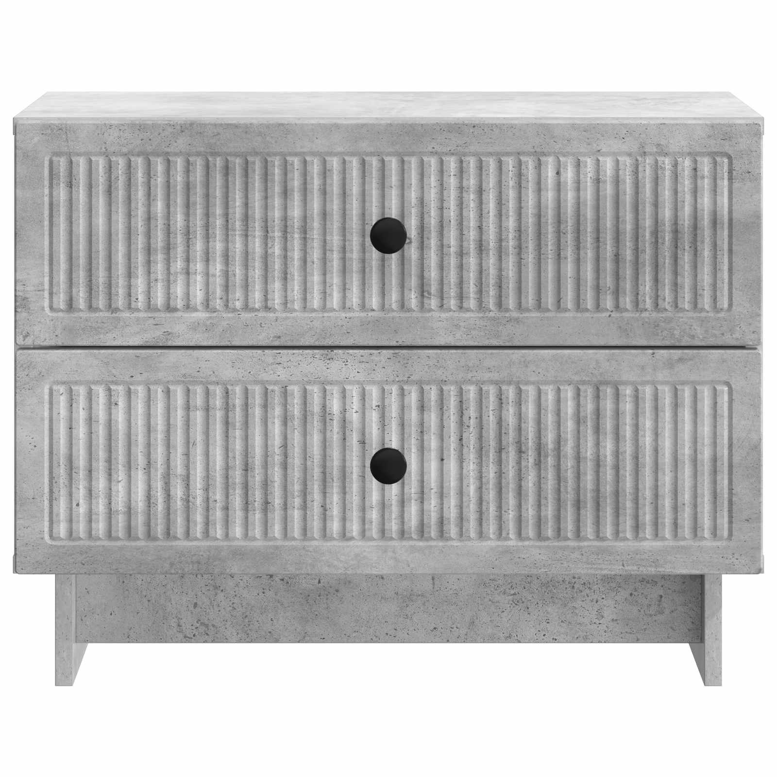 Κομοδίνο με συρτάρι Γκρι Σκυροδέματος 62 x 34,5 x 47,5 εκ - Pakobazaar