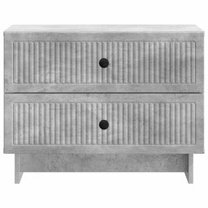 Κομοδίνο με συρτάρι Γκρι Σκυροδέματος 62 x 34,5 x 47,5 εκ - Pakobazaar