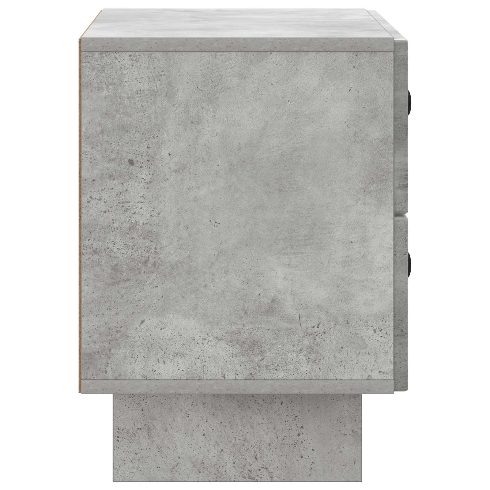 Κομοδίνο με συρτάρι Γκρι Σκυροδέματος 62 x 34,5 x 47,5 εκ - Pakobazaar