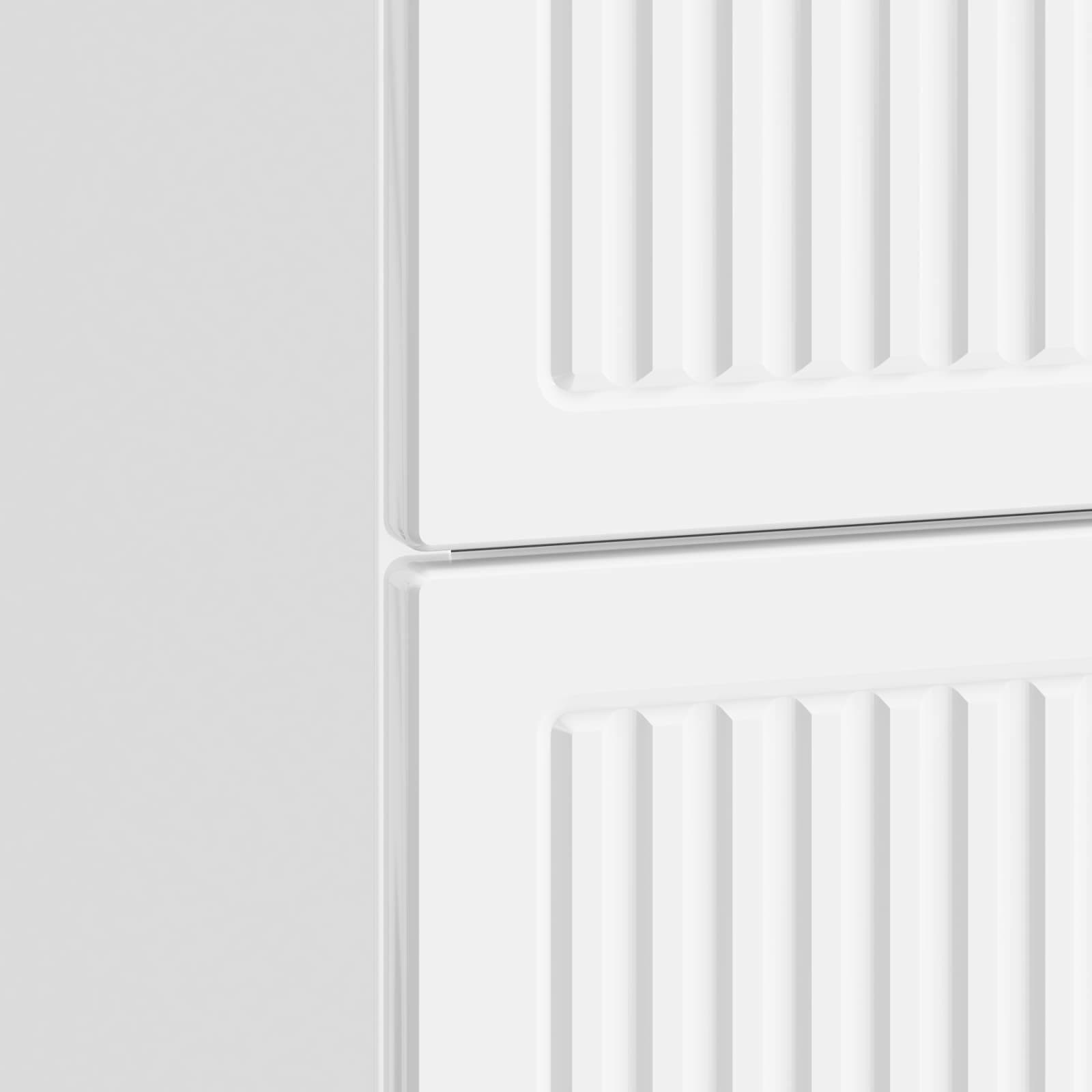Κομοδίνο με συρτάρι Γυαλιστερό Λευκό 62 x 34,5 x 47,5 εκ - Pakobazaar