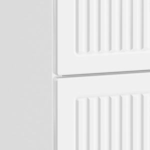 Κομοδίνο με συρτάρι Γυαλιστερό Λευκό 62 x 34,5 x 47,5 εκ - Pakobazaar