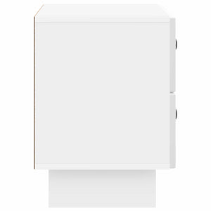 Κομοδίνο με συρτάρι Γυαλιστερό Λευκό 62 x 34,5 x 47,5 εκ - Pakobazaar