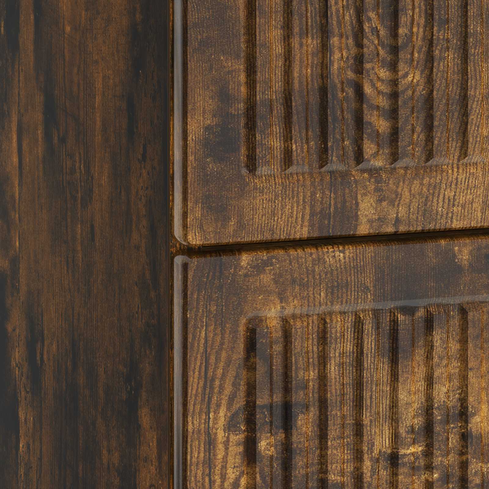 Κομοδίνο με συρτάρι Καπνισμένο Ξύλο Δρυός 62 x 34,5 x 47,5 εκ - Pakobazaar