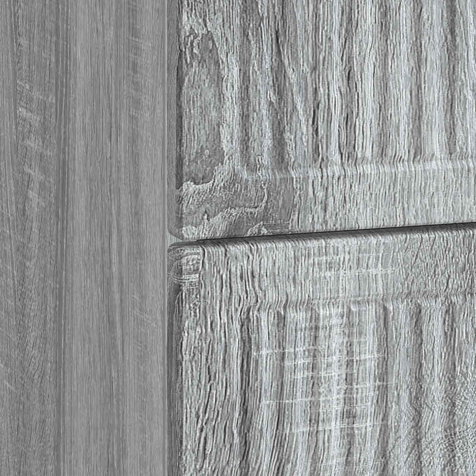 Κομοδίνο Γκρι Sonoma 62 x 34,5 x 47,5 εκ Επεξεργασμένο Ξύλο - Pakobazaar