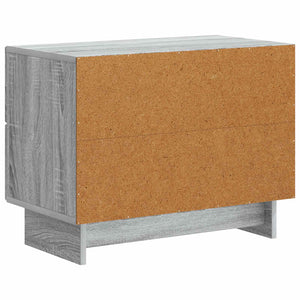 Κομοδίνο Γκρι Sonoma 62 x 34,5 x 47,5 εκ Επεξεργασμένο Ξύλο - Pakobazaar
