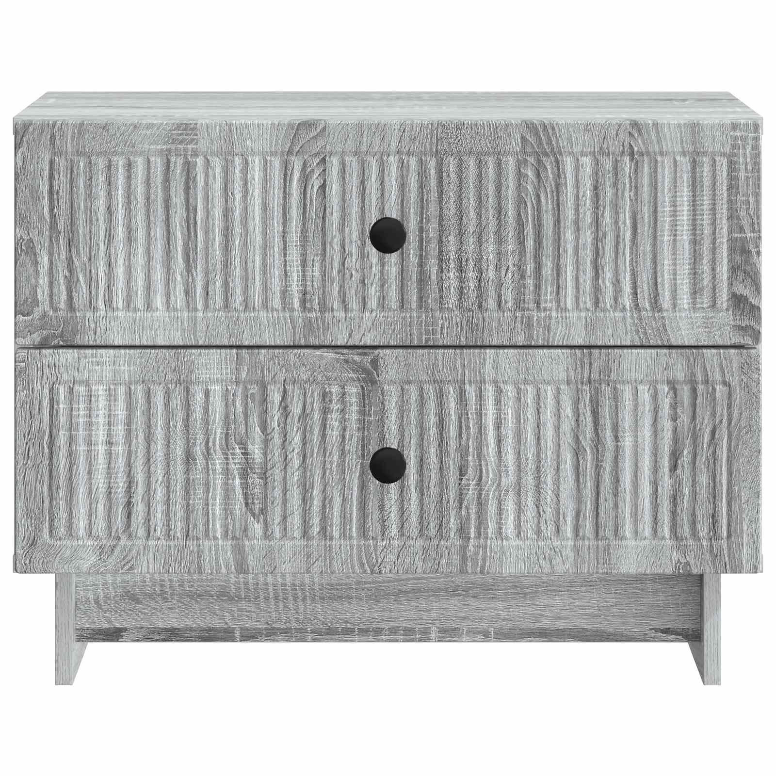 Κομοδίνο Γκρι Sonoma 62 x 34,5 x 47,5 εκ Επεξεργασμένο Ξύλο - Pakobazaar