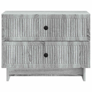 Κομοδίνο Γκρι Sonoma 62 x 34,5 x 47,5 εκ Επεξεργασμένο Ξύλο - Pakobazaar