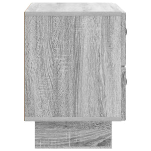 Κομοδίνο Γκρι Sonoma 62 x 34,5 x 47,5 εκ Επεξεργασμένο Ξύλο - Pakobazaar