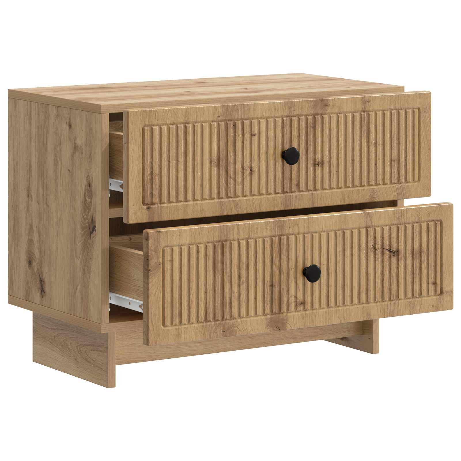 Κομοδίνο Artisan Δρυς 62 x 34,5 x 47,5 εκ Επεξεργασμένο Ξύλο - Pakobazaar
