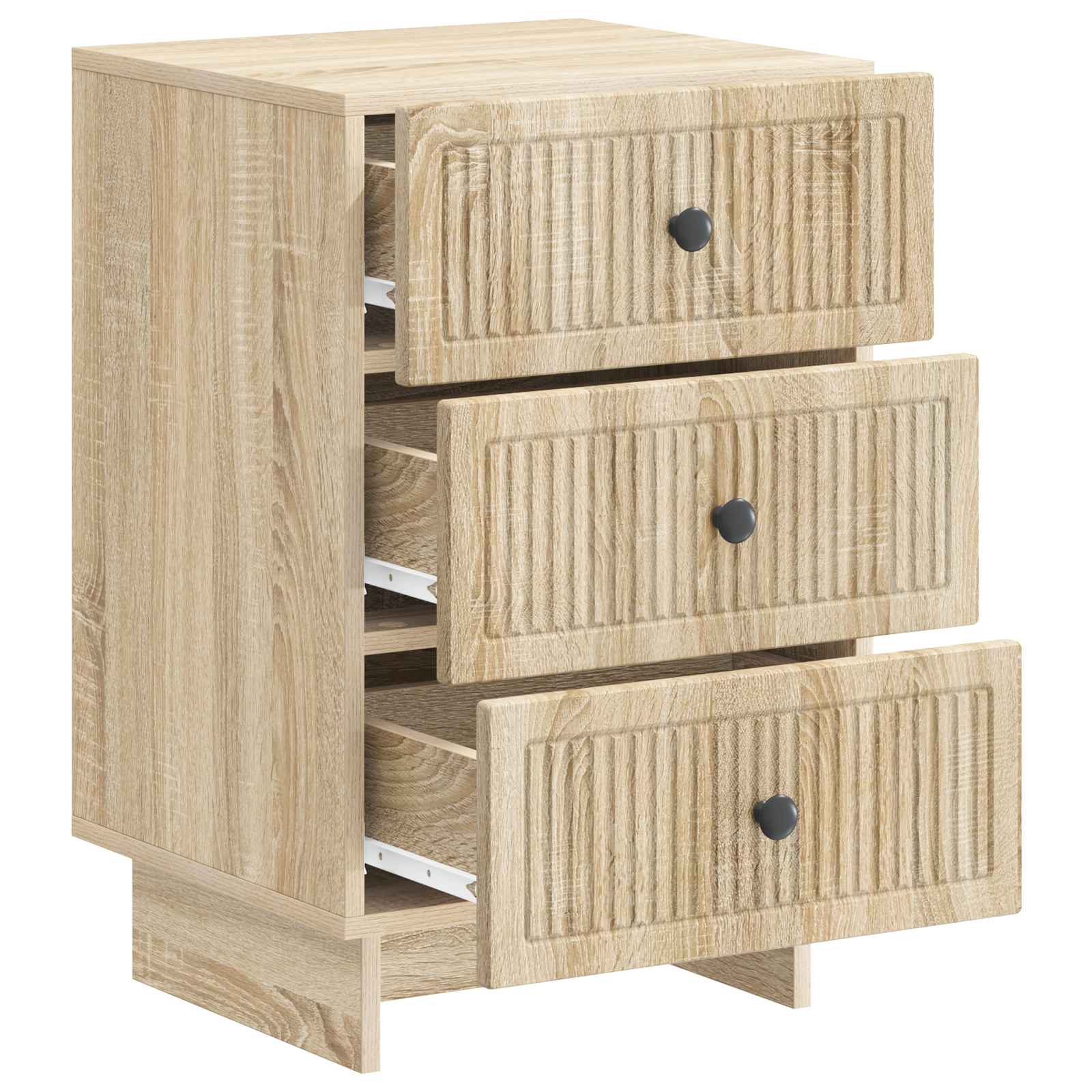 Κομοδίνο Sonoma Δρυς 43 x 41 x 66,5 εκ. Επεξεργασμένο Ξύλο - Pakobazaar