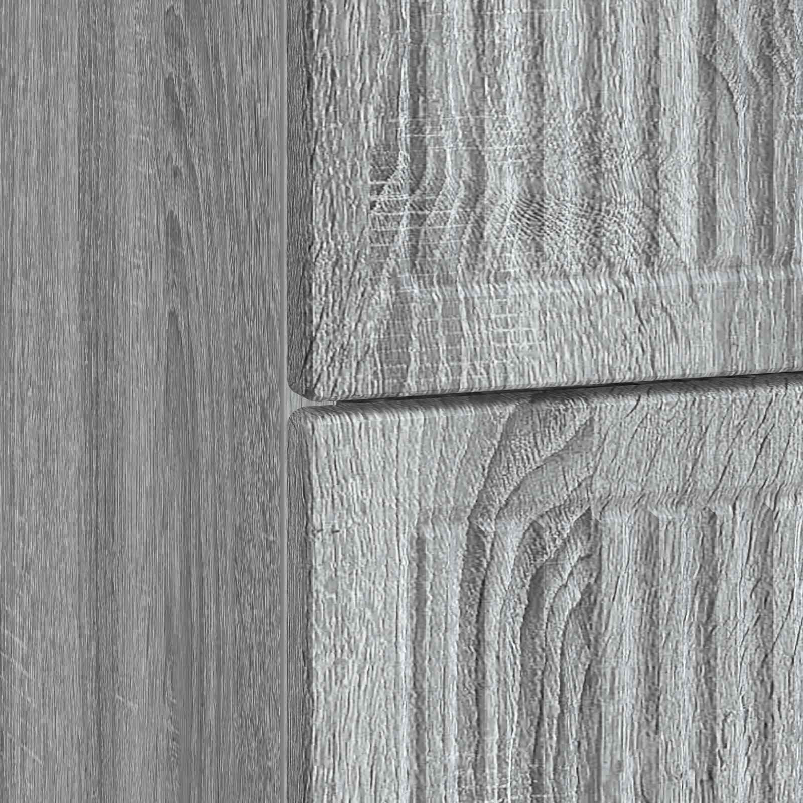 Κομοδίνο Γκρι Sonoma 43 x 41 x 66,5 εκ. Επεξεργασμένο Ξύλο - Pakobazaar