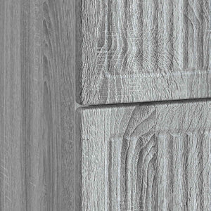 Κομοδίνο Γκρι Sonoma 43 x 41 x 66,5 εκ. Επεξεργασμένο Ξύλο - Pakobazaar