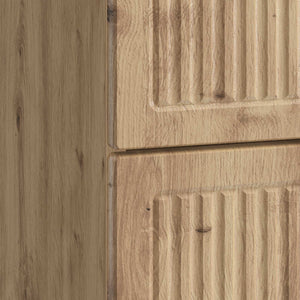 Κομοδίνο Artisan Δρυς 43 x 41 x 66,5 εκ. Επεξεργασμένο Ξύλο - Pakobazaar